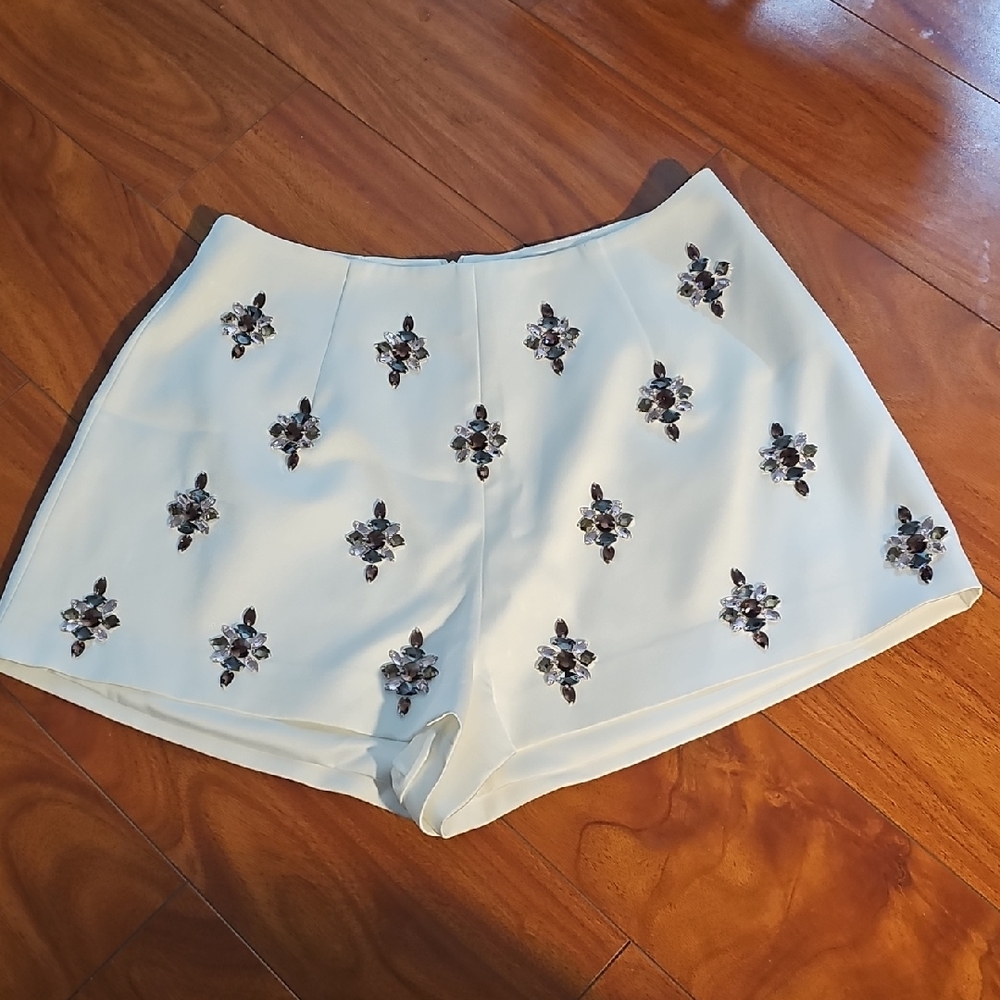 Keepsake The Label Satin Lined Shirts With Jewel Embelishments Sz M